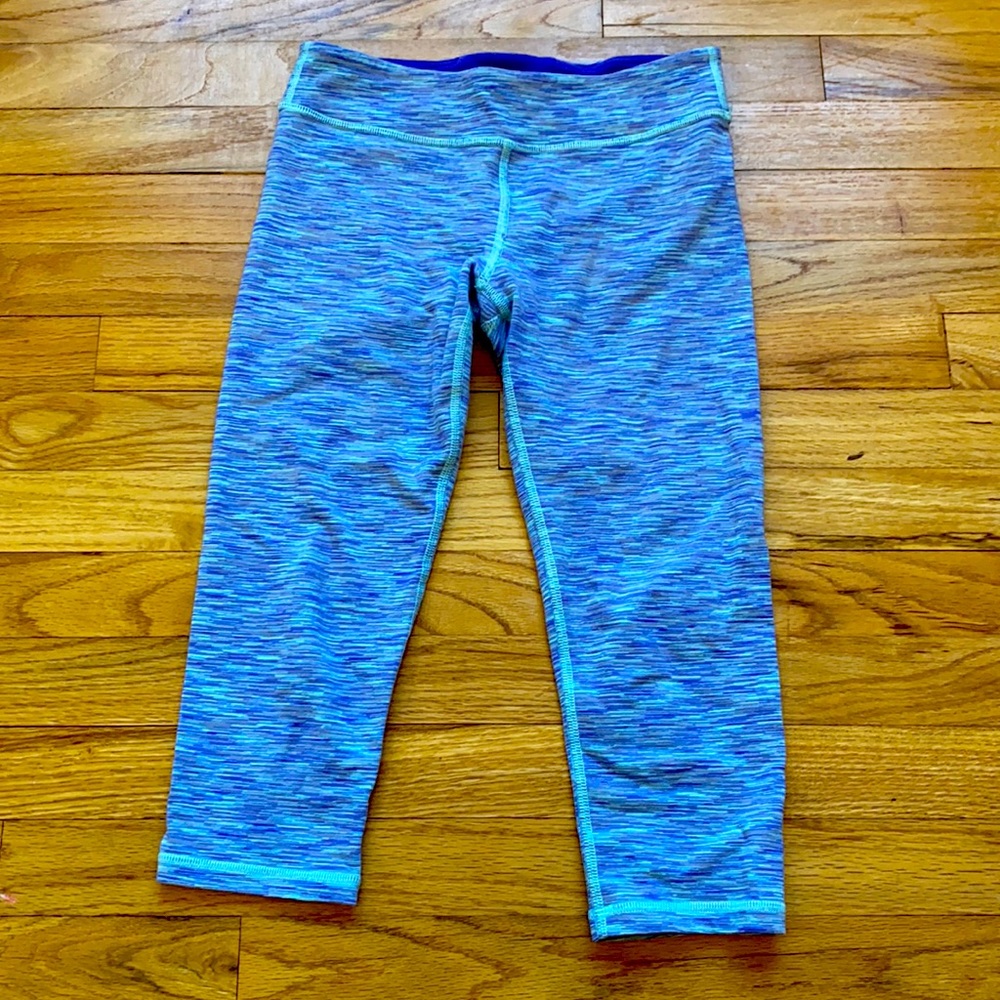 Ivivva purple and blue Capri pants